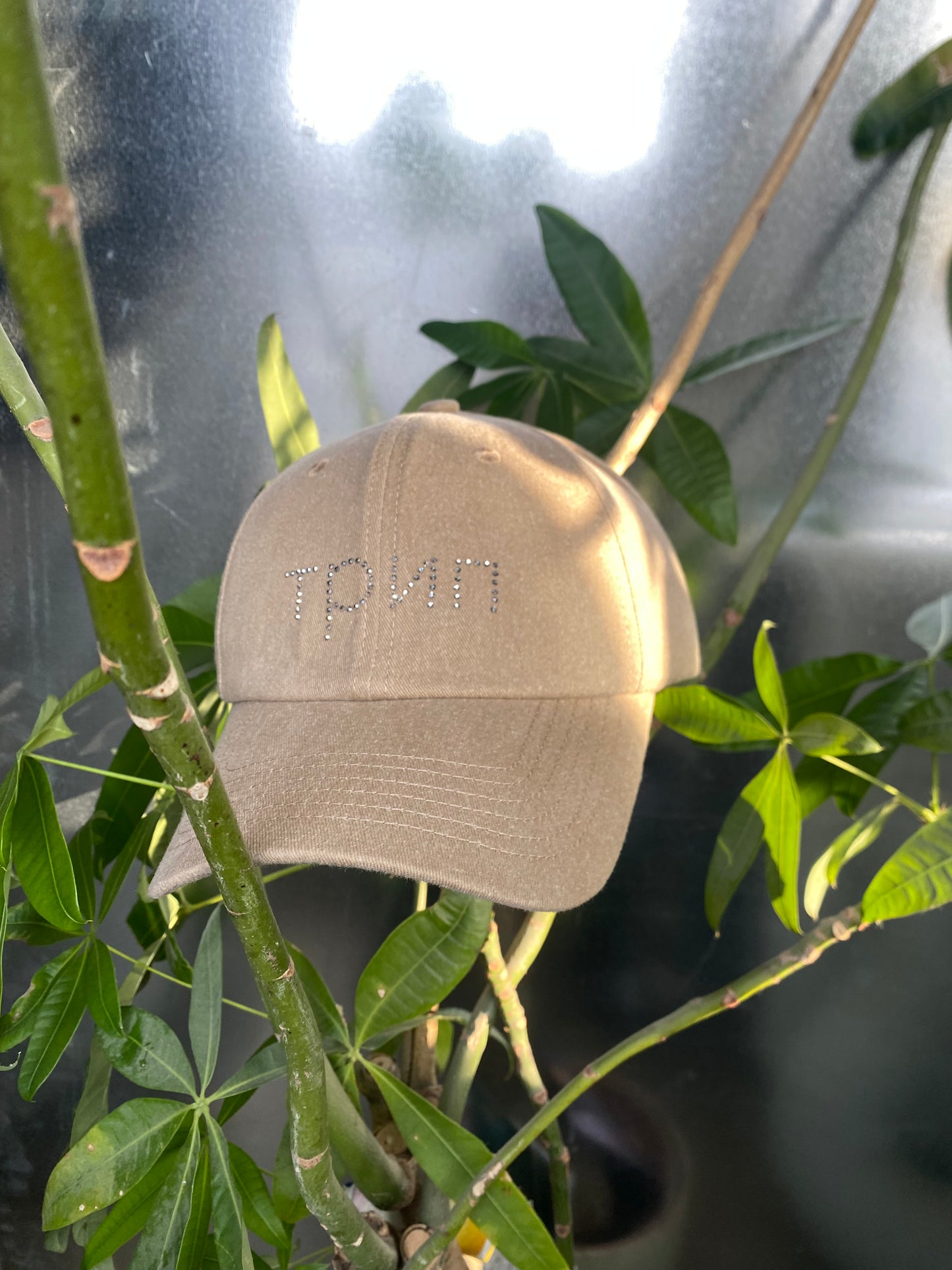 трип crystal logo dad cap