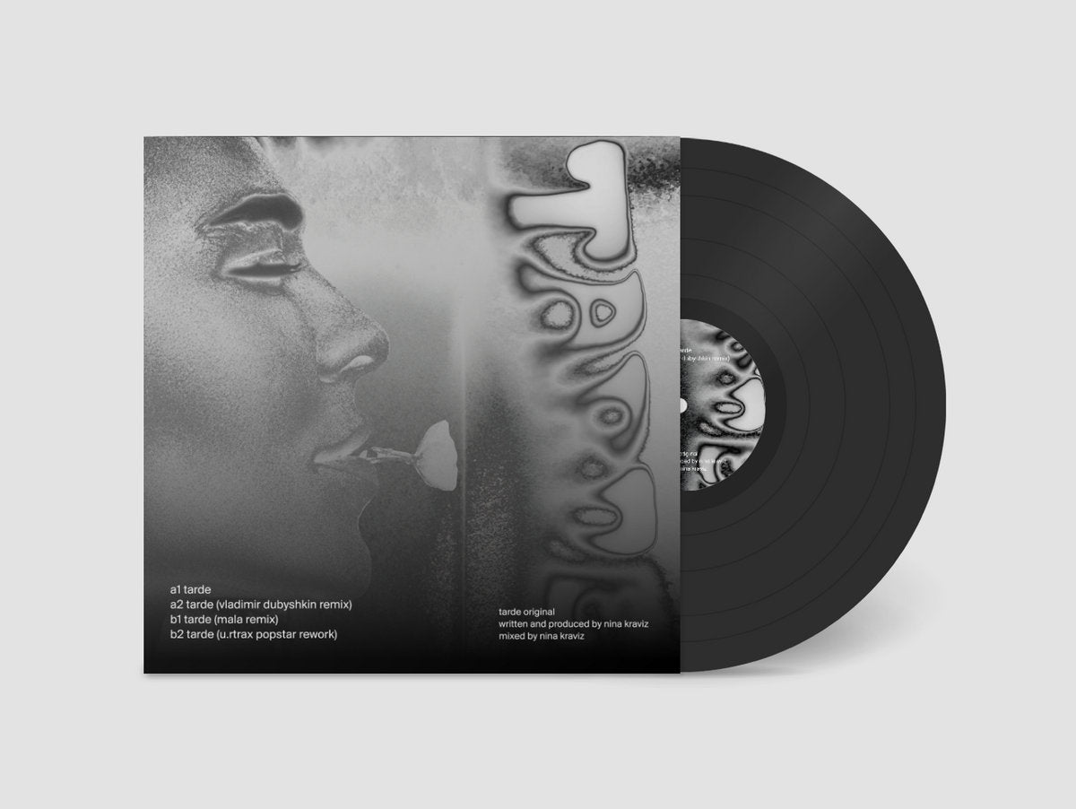 tarde (remixes) – black 12" with full artwork sleeve
