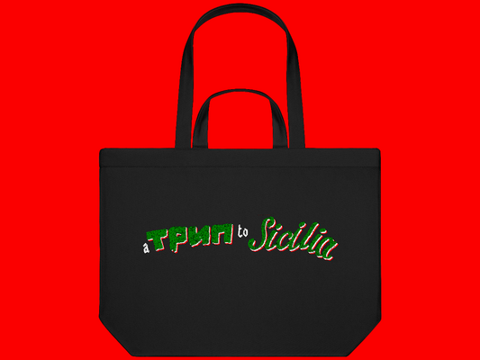 трип to sicilia tote bag