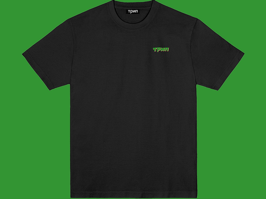black трип to sicilia t-shirt