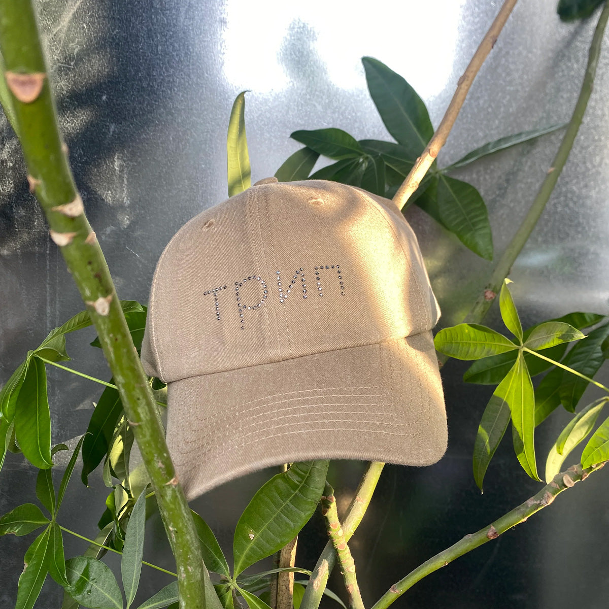 трип crystal logo dad cap