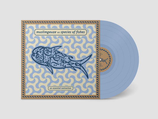 muslimgauze vs species of fishes (light blue vinyl)